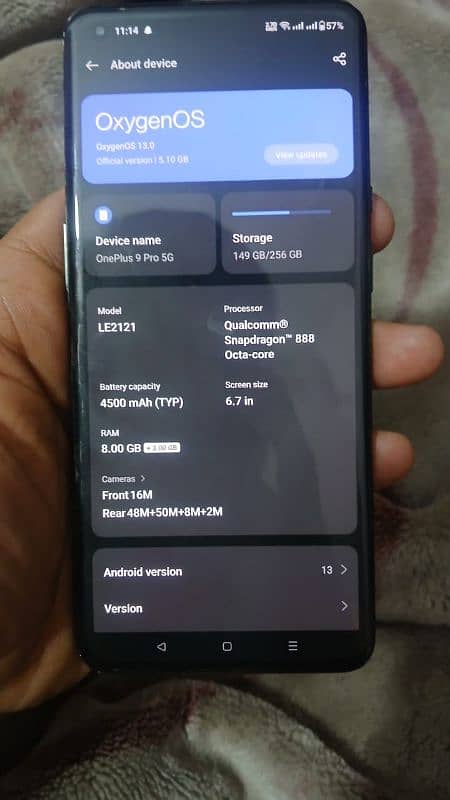 OnePlus 9 pro 8gb 256gb dual sim ok 1