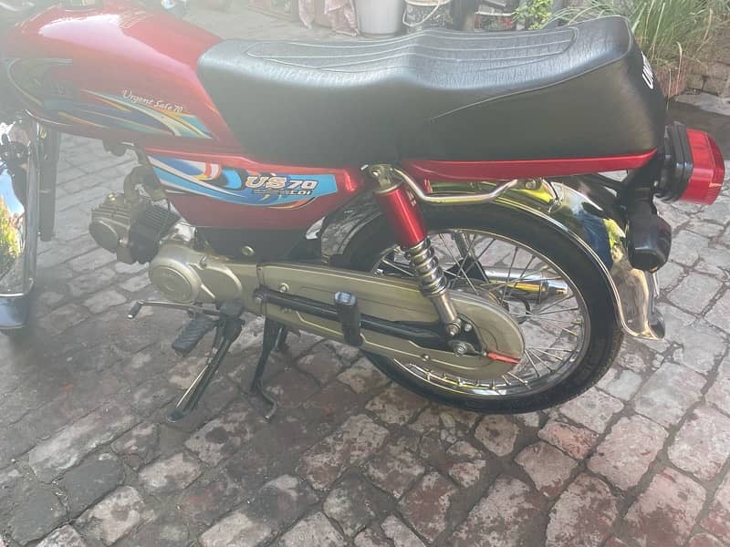 United 70cc (2019 model) red colour all clear 1