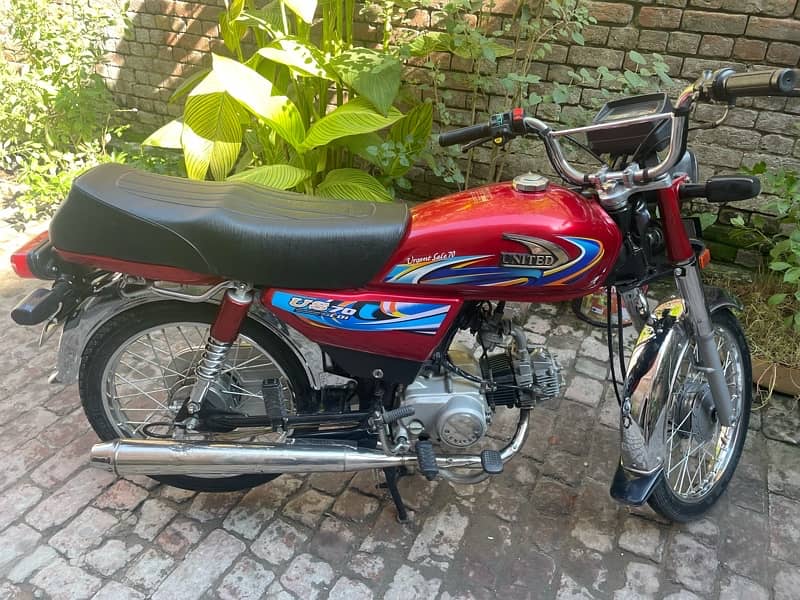 United 70cc (2019 model) red colour all clear 3