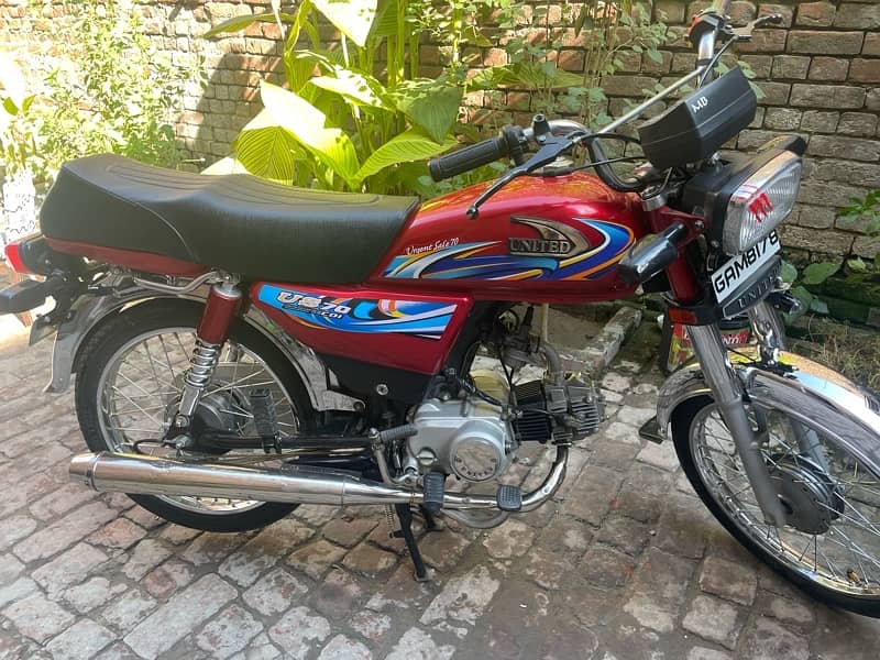 United 70cc (2019 model) red colour all clear 4