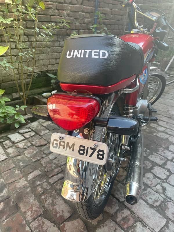 United 70cc (2019 model) red colour all clear 6