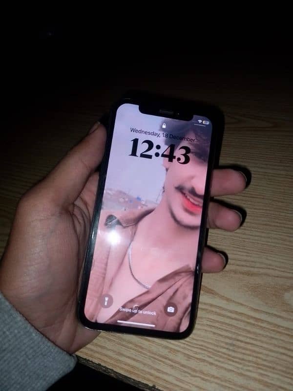 I phone x non pta black colour urgent sale 1