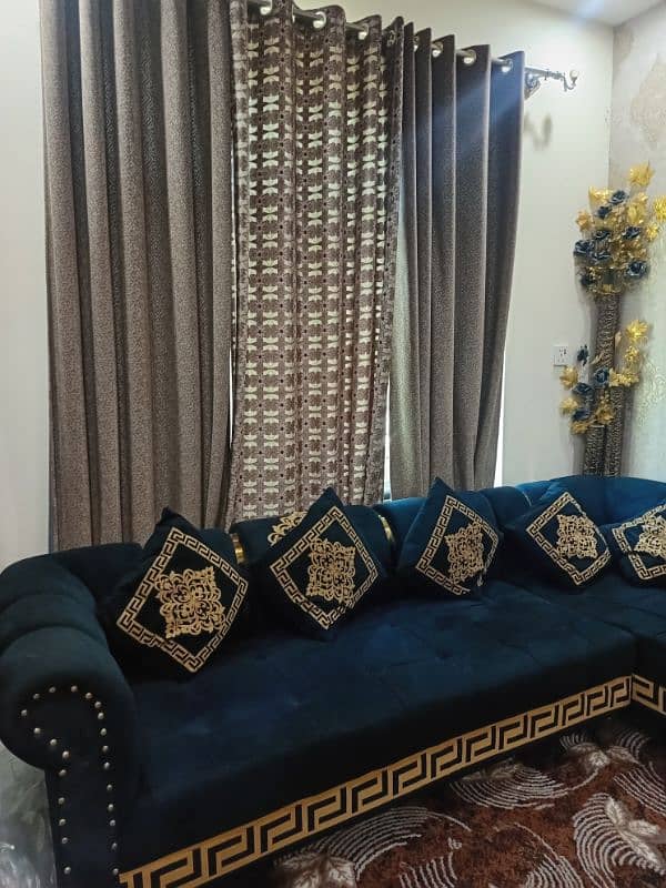 7 SEATER L SHAPE SOFA IN BEST CONDITION 5