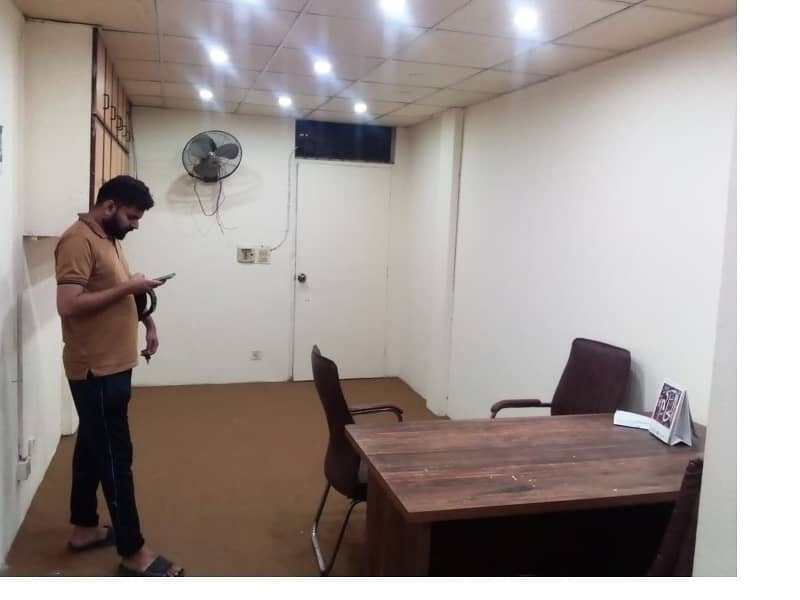 Fully Furnished Area 230 Square Feet Office Available For Rent Real Pictures In Main Boulevard Road Gulberg 3 Lahore 1