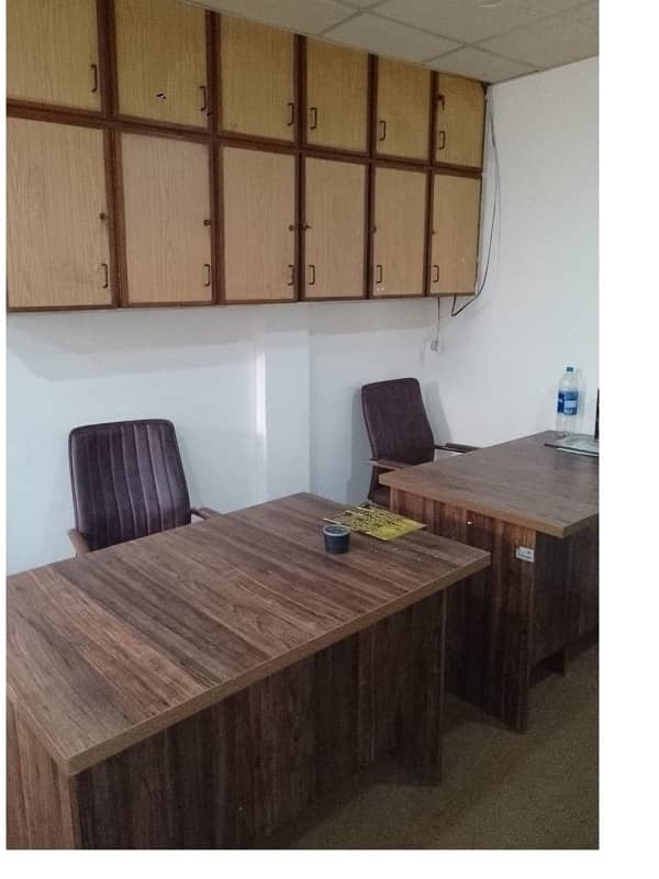 Fully Furnished Area 230 Square Feet Office Available For Rent Real Pictures In Main Boulevard Road Gulberg 3 Lahore 2