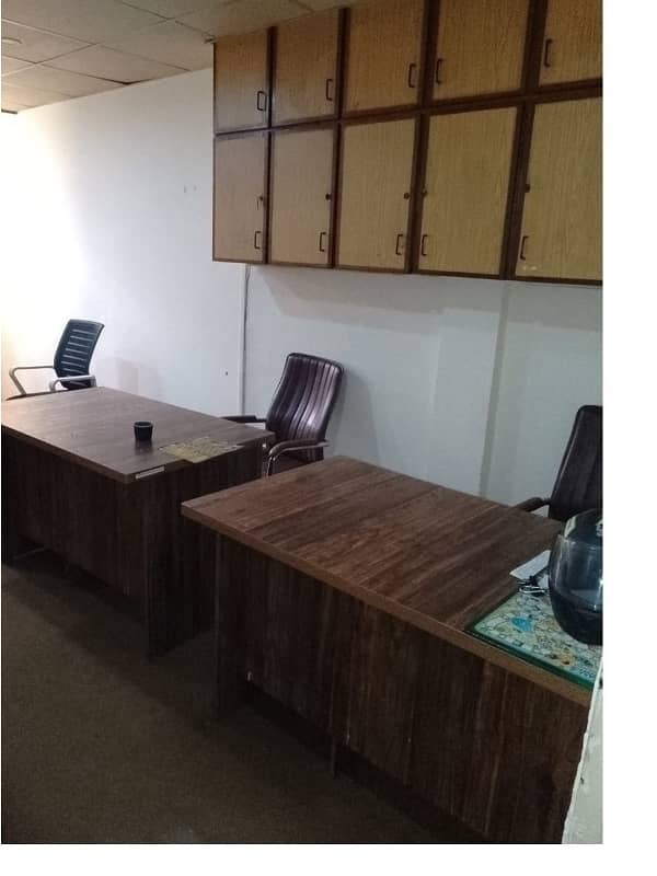 Fully Furnished Area 230 Square Feet Office Available For Rent Real Pictures In Main Boulevard Road Gulberg 3 Lahore 4