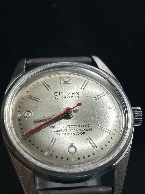 Citizen vintage watch hand-winding 2