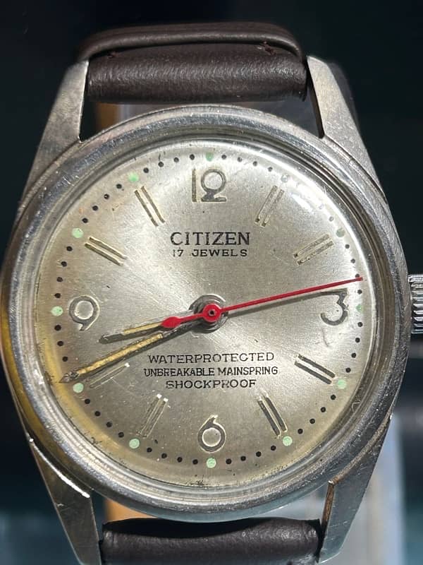 Citizen vintage watch hand-winding 4