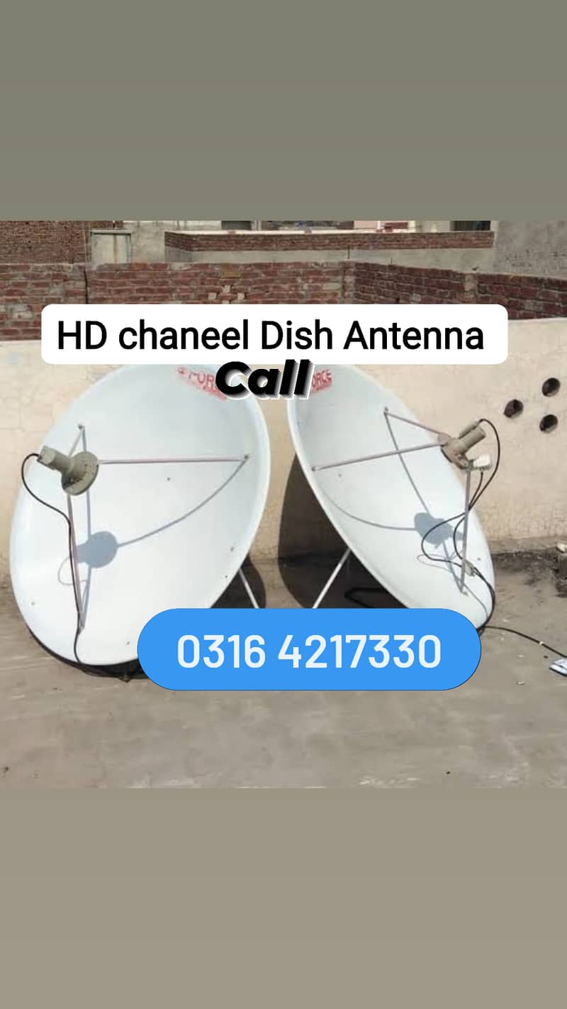 Dish antenna All New model 4k awelabal 0316 4217330 0