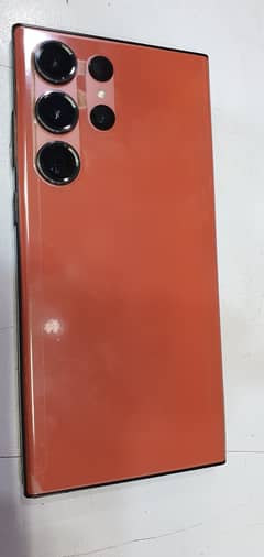 S23 Ultra ORANGE BACK COVER American Model