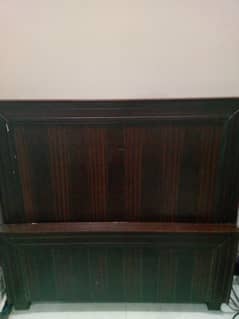 Single wooden bed for sale