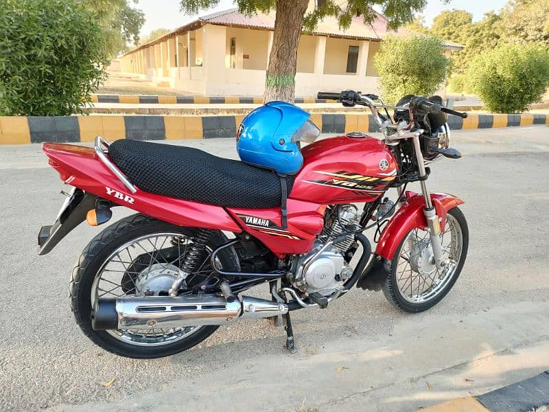 Yamaha YBZ 125cc Karachi Number 2018 Model 1