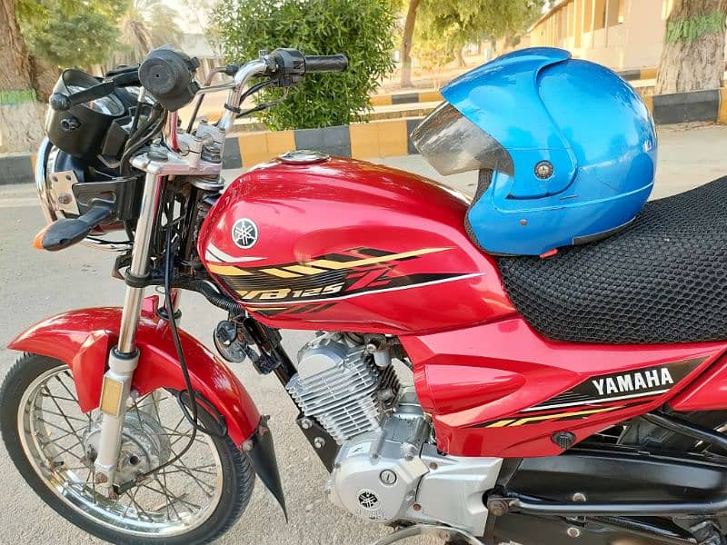 Yamaha YBZ 125cc Karachi Number 2018 Model 3