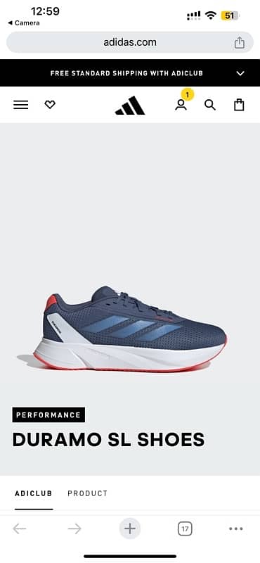 ADIDAS MEN DURAMO SL M 5