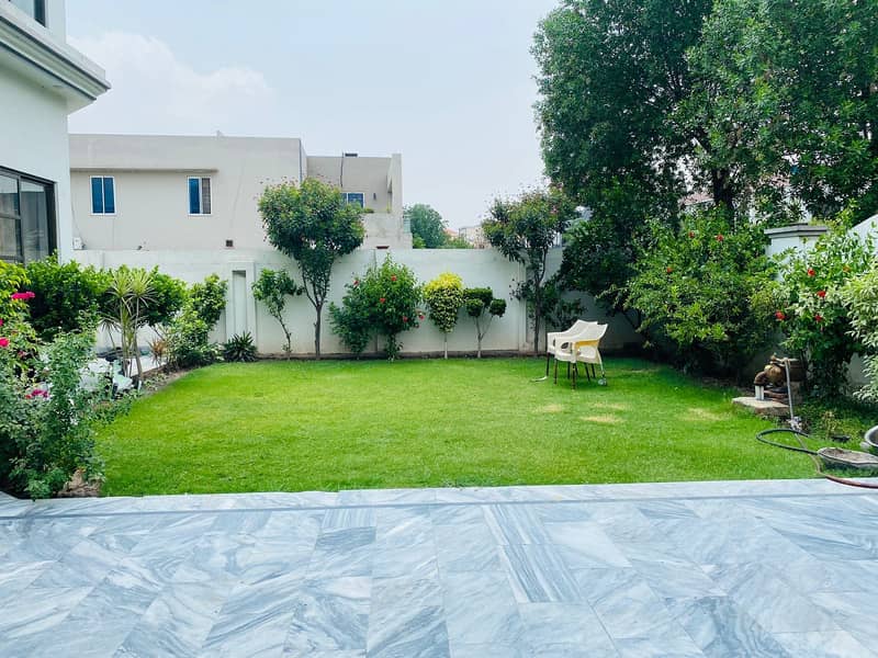 21 Marla House Facing Park For Sale in Sukh chayn Garden Lahore 0