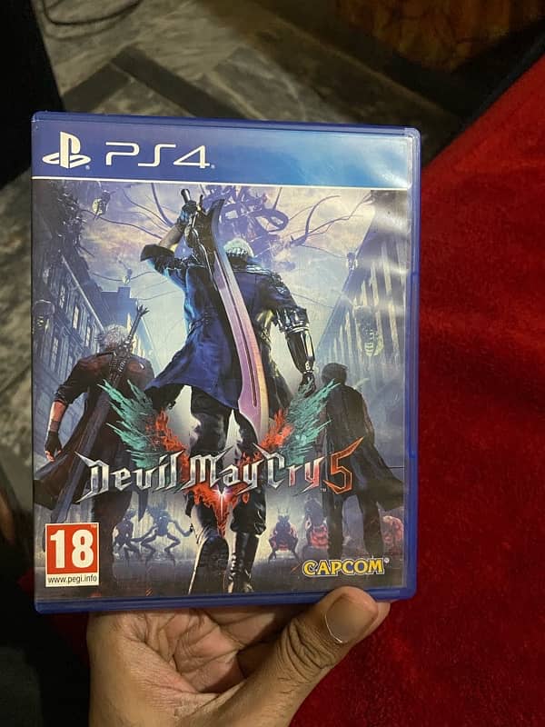 Resident evil 6 & Devil may cry 5 ps4 1