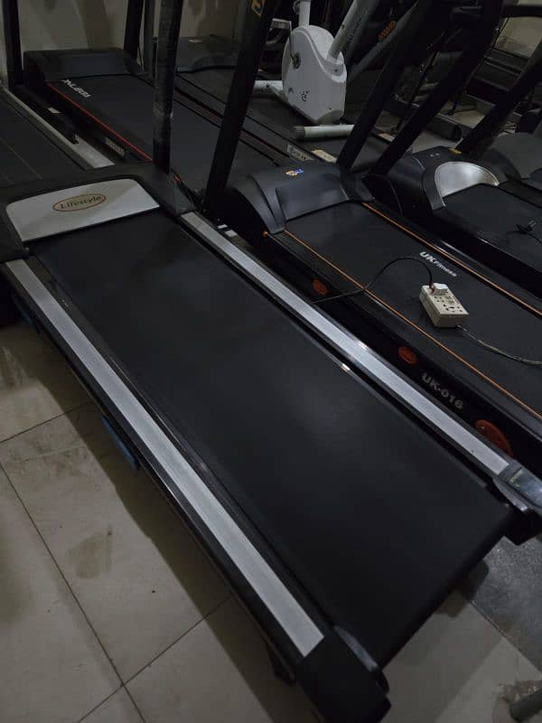 Treadmills(0329-4545517), Gym cycles, Dumbles, Ellipticles, Spin bike, 1