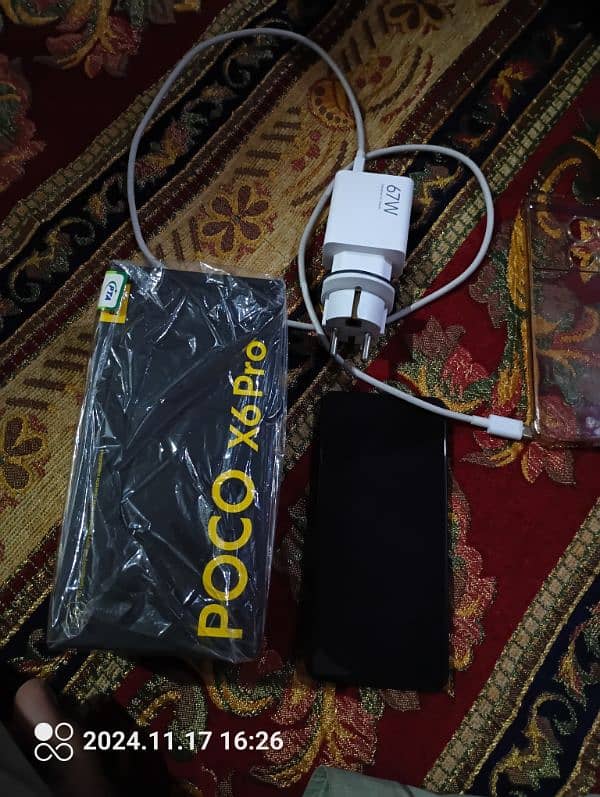 Poco x6 pro 12/512 pta approved. 8