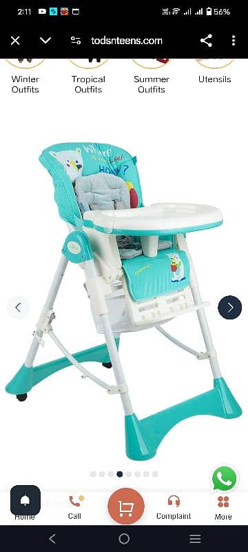 high chair / kids dinning chair / feeding chair with box 2