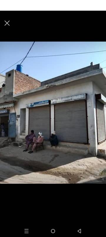 Gulbarg colony hasli pur road corner 0.50 marly commercial shops for sale 0