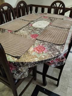 dining table and chairs