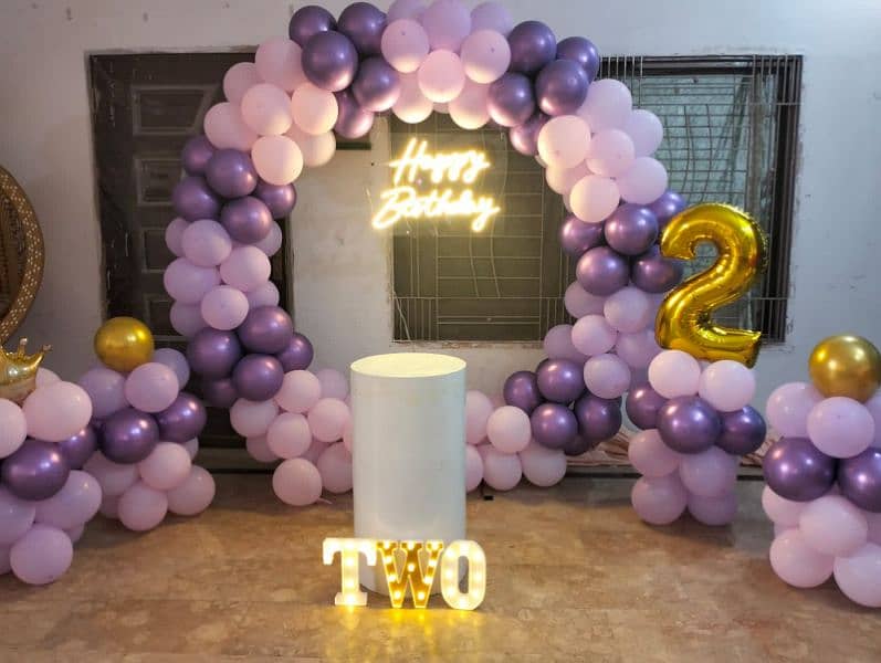 Birthday Balloon Decor 3