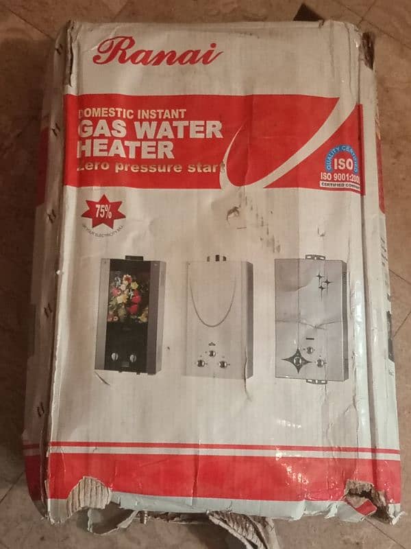 Domestic instant Gas water heater 1