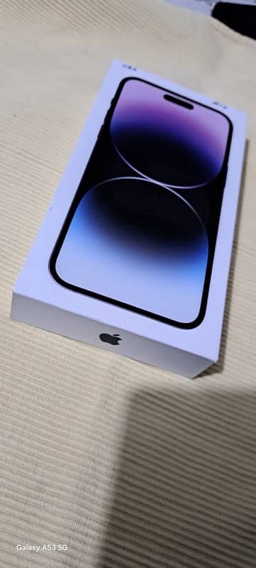 iphone 14 pro max non pta 512 gb with box new condition 1