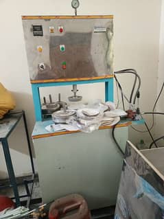 double dye cardboard  plate making machine