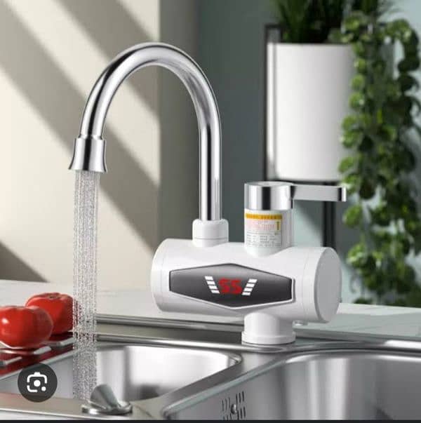 Electric water heater tap geyserTwo in one hot 4