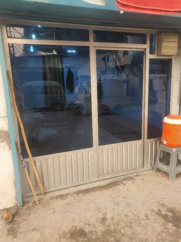 28000?03205050340 shop front  frame  door ha 7fot lambi 8fot chori ha 0