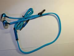 New Design Zip Cable Wire Headphones