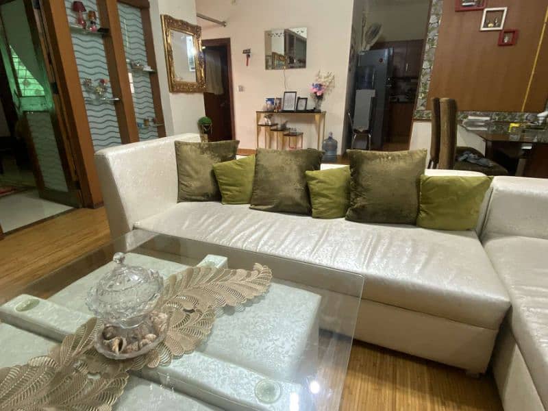 white L shape sofa 2