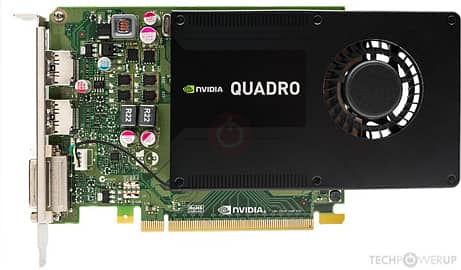 NVIDIA QUADRO K2200 4GB 128 BITS 0