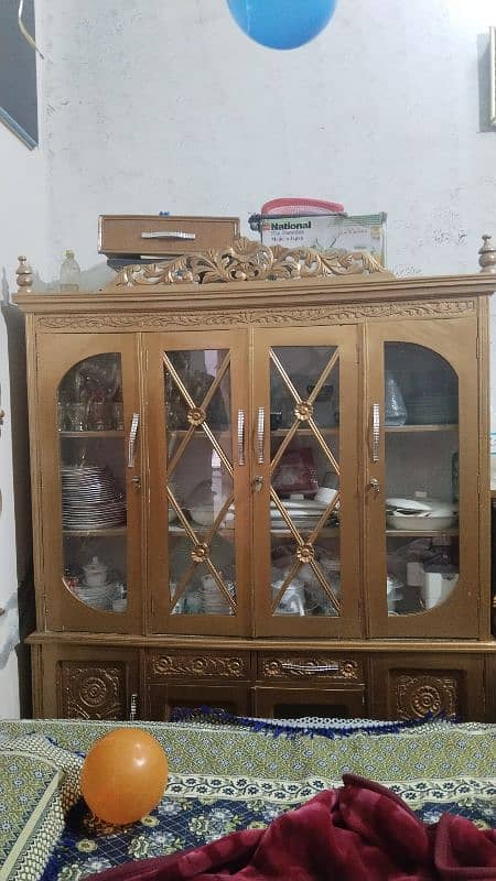 Chanuth Wood Bed, Side tables, Showcase, Dressing Table 8