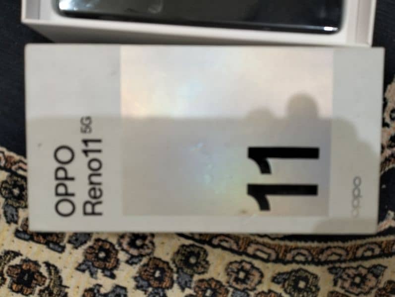 oppo Reno 11 pro 5G storage 512 rm12+12 non pta katan box charger 0