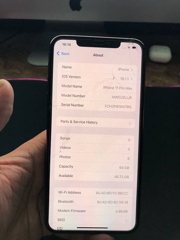 Apple iPhone 11 Pro Max Non PTA Non Active 5