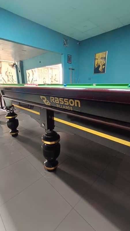 Rasson Full Size Snooker ,3-4 months used 4