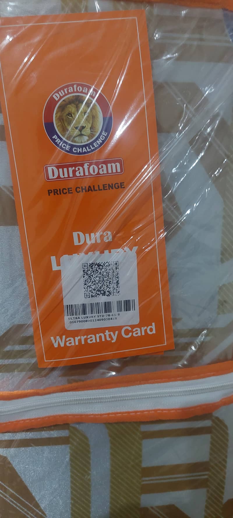 Durafoam Ultra Luxury 8inch Q2 brand new, never used sealed mattress 1