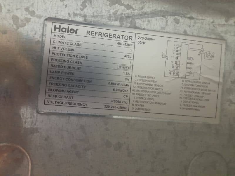 Haier refrigerator 2