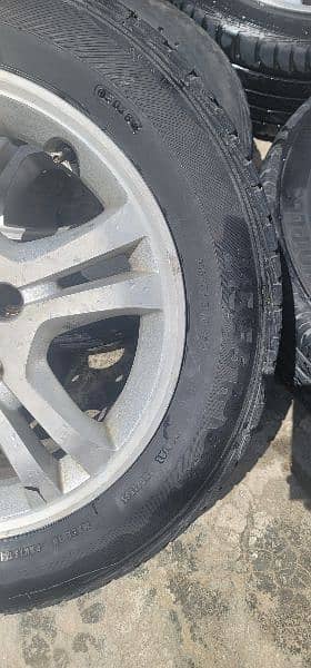 Alloy Rims with Tyres 3