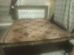 double bed with materus 1 adad sofa 03400875347 num py Rbta kray