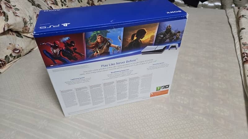 Slightly used PS5 Slim Europe with box 1