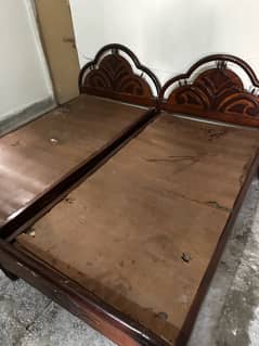 2 single bed well condition