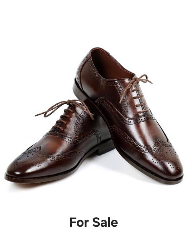 Pure Leather Oxford Shoes 0