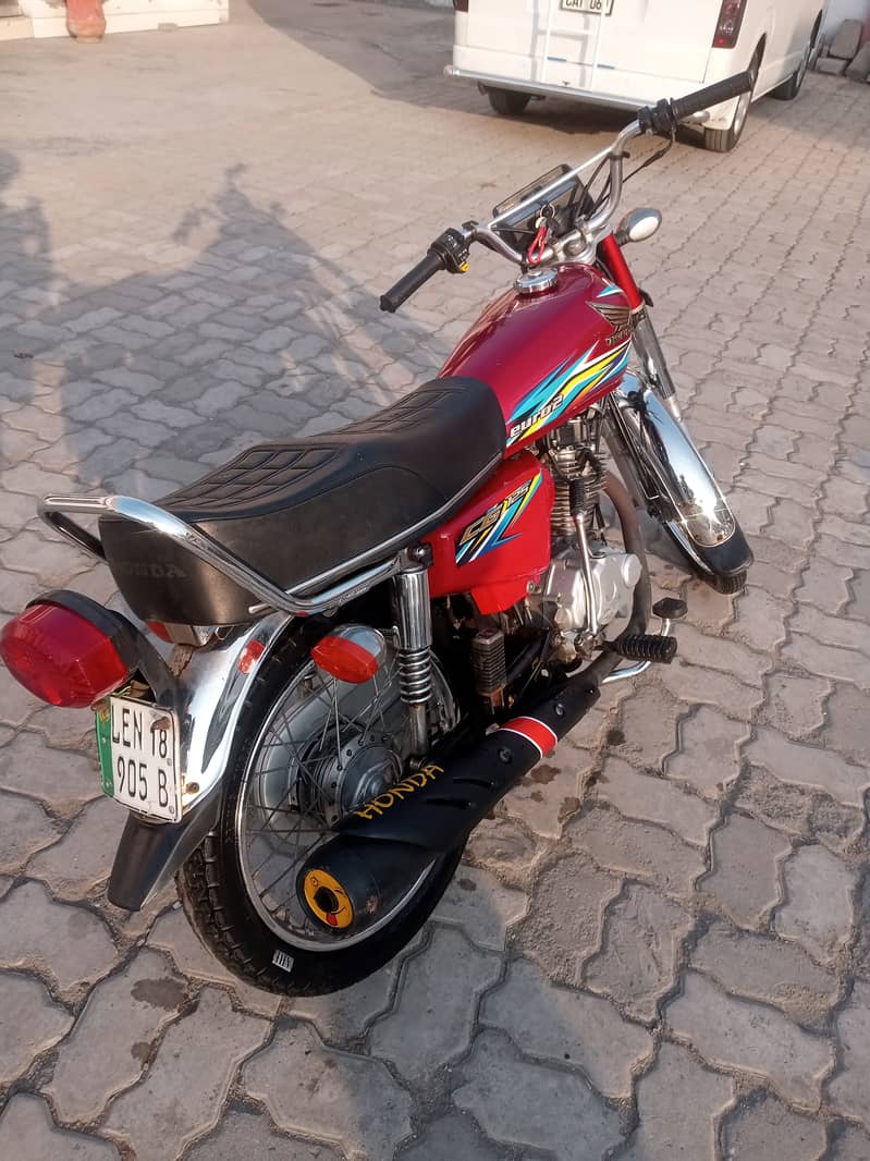 Honda CG 125 2018b genioun bike 0