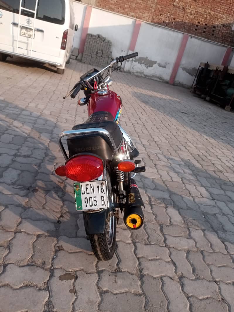 Honda CG 125 2018b genioun bike 2