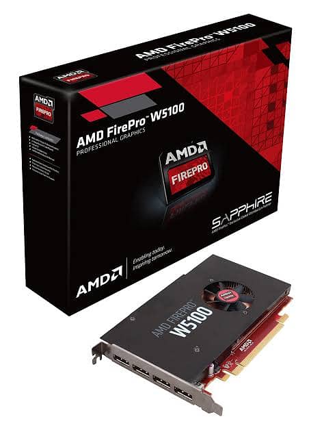 AMD FIREPRO W5100 4GB 128 BIT 3