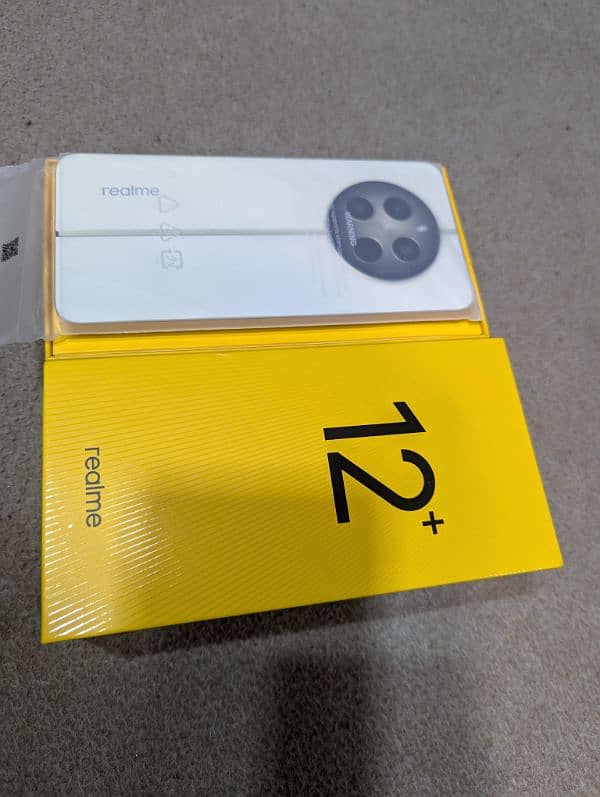 Realme 12+ 5g with all accessories lush condition 1