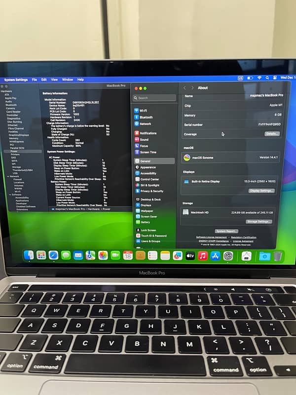 Macbook Pro M1 - 8gb/256gb 2